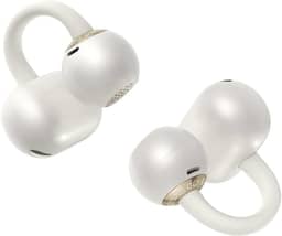 Fone de ouvido sem fio QCY Crossky C50, Bluetooth 6.0, 35 horas de reprodução, leves e confortáveis para usar em corrida/fitness, adequados para orelhas pequenas, à prova d'água IPX5(Branco)