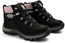 Bota Coturno Cat Adventure Couro Legítimo Palmilhas Gel