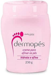 Creme Para Afinar Os Pés Hidrata e Afina Dermopés Abelha Rainha 230g