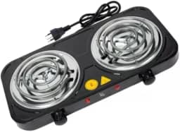 Fogão Elétrico Portátil 2 Bocas 2500W 220V