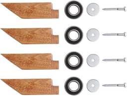 Kit De 4 Rolamentos E Eixos Completos P/Carrinho De Rolimã