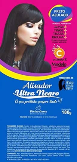Henê, Modelo Alisador Negro, Preto azulado
