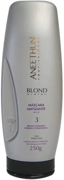 Máscara Matizante Blond Aneethun 250g
