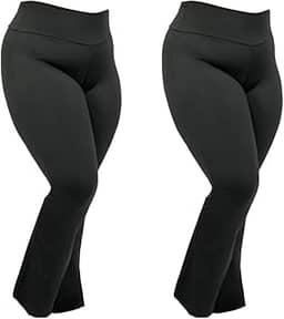 Kit 2 Flares Plus Size Suplex Cós Alto