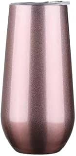 Taça Termica Copo Para Espumante Champagne Drink Premium 150ml Mantem Temperatura 12 Horas (Rose)