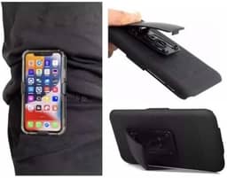 Capinha, suporte com clip para celular (6.5)