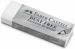Borracha Dust Free Pequena Branca - Faber Castell