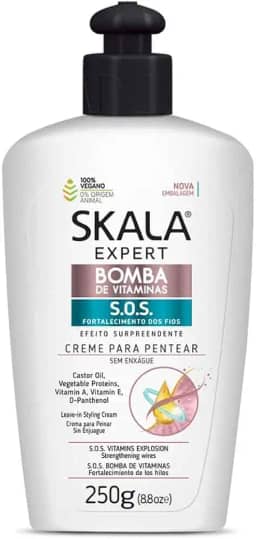 SKALA Creme Para Pentear Skala 250G Bomba De Vitaminas Skala