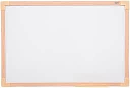 QUADRO BRANCO UV MDF CARVALHO SOFT 040 X 030 CM, Stalo