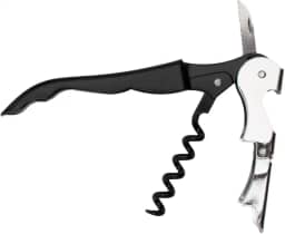 Mimo Style Saca Rolha Compacto 12cm, Composto Por Aço Inoxidável e Ferro. Resistente e Durável, Produto Prático, Pesa 50 gramas, Fácil de Transportar, Uso Doméstico e Profissional