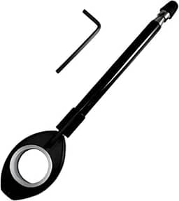 Antena Corta Linha De Pipa Retrátil Proteção Contra Cerol e Chilena Instalação Suporte Universal Segurança no Trânsito PREMIUM