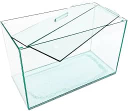 Aquário Vidro Retangular Nº3 simples 30x15x20 9Lt Peixes