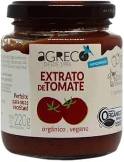 Extrato de Tomate Orgânico Agreco 220g