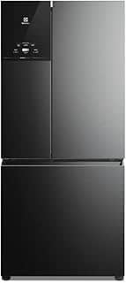Geladeira Electrolux Multidoor Efficient Com Autosense e Inverter 590 l Black Inox Look (IM8B) 127V