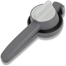 Espremedor de Limão e Laranja Manual Dupla Ação, (CINZA)