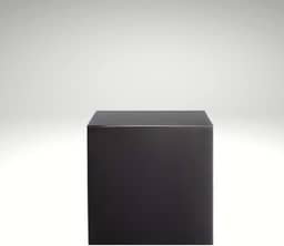 Cubo Tablado Para Lojas Vitrine Bases Para fotos 45x35x35cm Mdf Preto