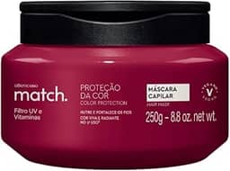 O BOTICARIO MATCH MÁSCARA CAPILAR PROTEÇÃO DA COR 250g