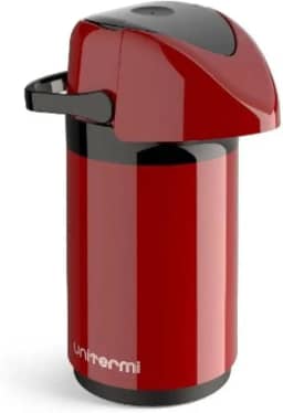 Unitermi - Garrafa Termica Pressao 600Ml Verona Vermelha Uniterm 85106