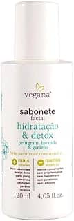 Vegana Sabonete Facial Hidratacao E Detox 120ml, VEGANA