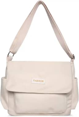 Bolsa Feminina Universitária Nylon Tactel Academia Trabalho Escolar Faculdade Casual