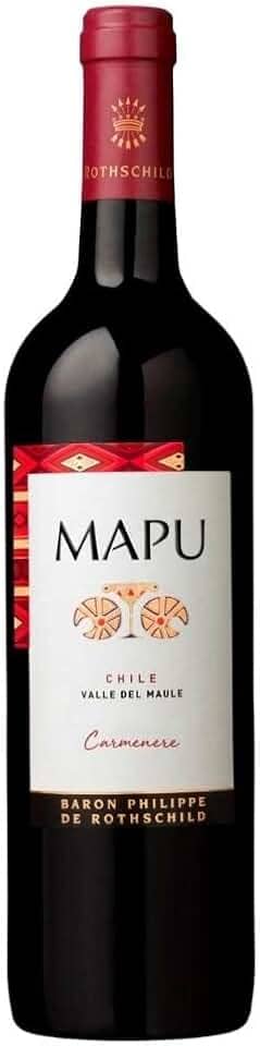 Baron Phileppe de Rothschild Vinho Chileno Mapú Varietal Carmenère 750Ml