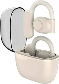 Fone de Ouvido Condução Óssea TWS cancelamento de ruído, Bluetooth 5.2, 35H, IPX5 à prova d'água - Compatível com Apple, iPhone 15 14,13,12,11 (Pro, Pro Max)/XS/XR/XS/X/8 (Plus), iWatch PEI853
