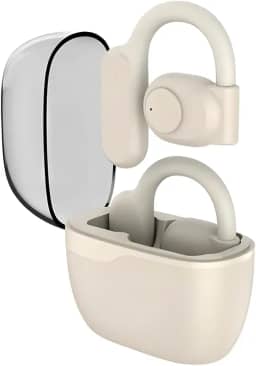 Fone de Ouvido Condução Óssea TWS cancelamento de ruído, Bluetooth 5.2, 35H, IPX5 à prova d'água - Compatível com Apple, iPhone 15 14,13,12,11 (Pro, Pro Max)/XS/XR/XS/X/8 (Plus), iWatch PEI853