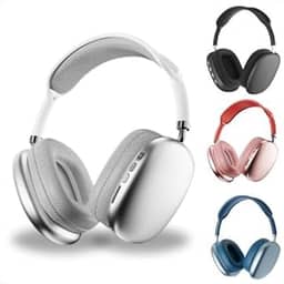 Fone De Ouvido sem fio Bluetooth Corrida Regulável com Entrada P2 Mp3 com entrada para cartao de memoria micro sd TF (Preto)