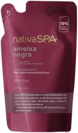 O BOTICARIO NATIVA SPA HIDRATANTE AMEIXA NEGRA REFIL 400ml