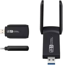 Adaptador Usb Wifi Wireless Dual Band Ac1200 5ghz e 2.4ghz 1200mbps Duas Antena - Qualidade Premium Ezc®