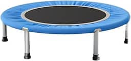 Mini trampolim suporta até 200 kg Rosa, azul ou preto