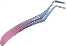 Aplicador Profissional Para Cílios Postiços, Kiss New York, Pinça de Precisão para Extensão de Cílios