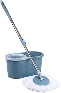 Rayco - Mop Giratório Essencial Cesto Plástico 8 litros e 1 Refil