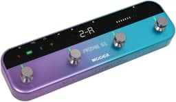 Mooer Pedaleira Multiefeitos Prime S1 | para Guitarra e Baixo, 128 Presets, 126 Efeitos, 40 Ritmos de Bateria, Bluetooth, Interface de Áudio, USB-C, Bateria Recarregável, Looper