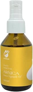 Óleo Vegetal de Arnica 100% Puro - Alívio de Tensões Musculares, Melhora da Circulação e Redução de Inchaços - Ideal para Massagens Relaxantes