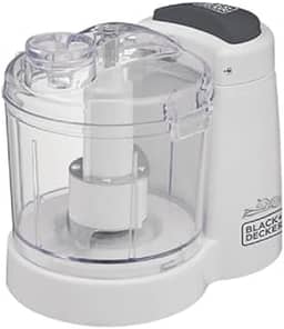 BLACK+DECKER Processador de Alimentos, Mini Processador com Função Pulsar, Abertura na Tampa e Trava de Segurança, Potência 120W, Modelo MP120B2, 110V