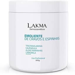 Creme Emoliente de Cravos e Espinhas Lakma 500g