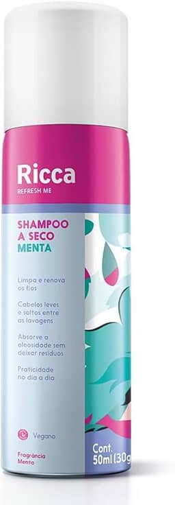 Ricca Shampoo A Seco Menta 50ml
