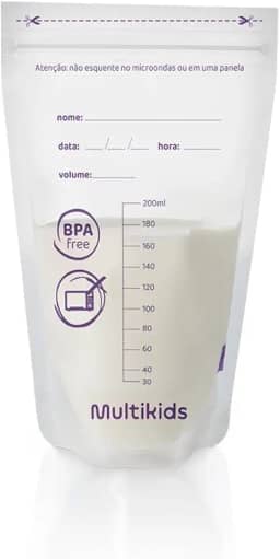 Sacos para Armazenar Leite Materno For Mom 25 pcs Multikdis Baby BB189