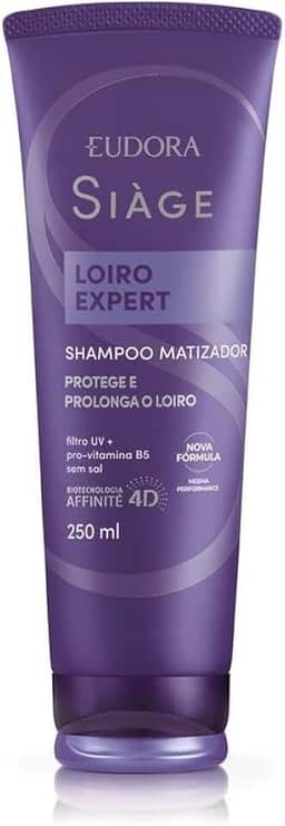 Eudora Shampoo Desamarelador Siàge Loiro Expert 250ml
