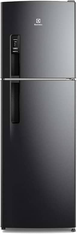 Electrolux Geladeira Electrolux Frost Free 400L AutoSense Duplex Black Inox Look (TF44B) 220V
