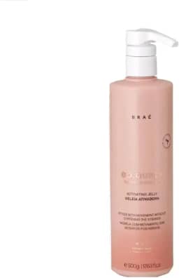 Gelatina para Cabelo Cacheado e Crespo BRAÉ Go Curly - Definição Superior, Texturizador Condicionante, Day After - 500g