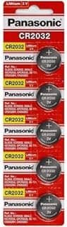 Bateria Lithium 3v Cr 2032 Panasonic,cartela com 5 uns