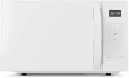 Micro-ondas de 33 litros - branco, alta potência de 1400 W, interior antiaderente para facilitar a limpeza, cozedura rápida, ideal para famílias numerosas, 220 V, design elegante (127V)
