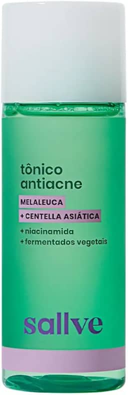 Sallve Tônico Antiacne 120ml - Melaleuca + Centella Asiática