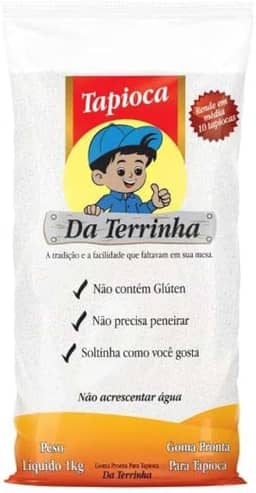 Massa para Tapioca Da Terrinha 1kg