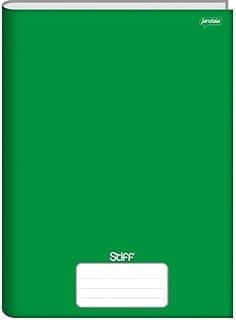 Caderno Brochurão C. D. 96 Fls. Stiff Verde - Jandaia