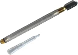 Cortador De Vidro Caneta Profissional Com Bisnaga Dosadora