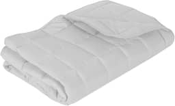 Edredom de Bebê Para Berço Micro Percal 400 Fios Cores Lisas (Branco)