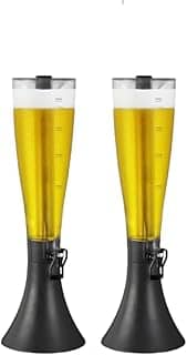 Kit 2 Torre De Chopp e Cerveja Até 4 Litros - Baccani